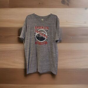 Brooklyn Gothams 3XL T-Shirt SS Gray American Basketball League 1947 - 1948